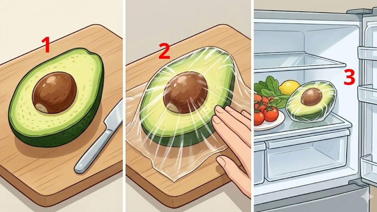 Cách bảo quản bơ chín đã cắt trong tủ lạnh