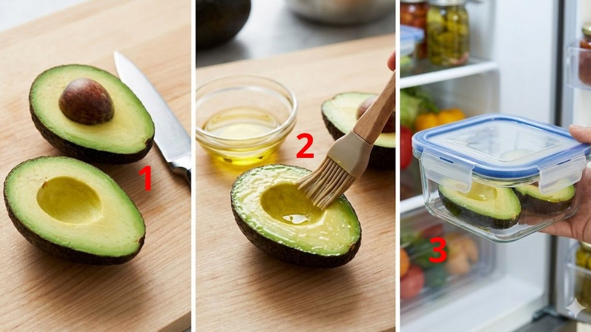 Cách bảo quản bơ bằng dầu oliu trong ngăn mát tủ lạnh