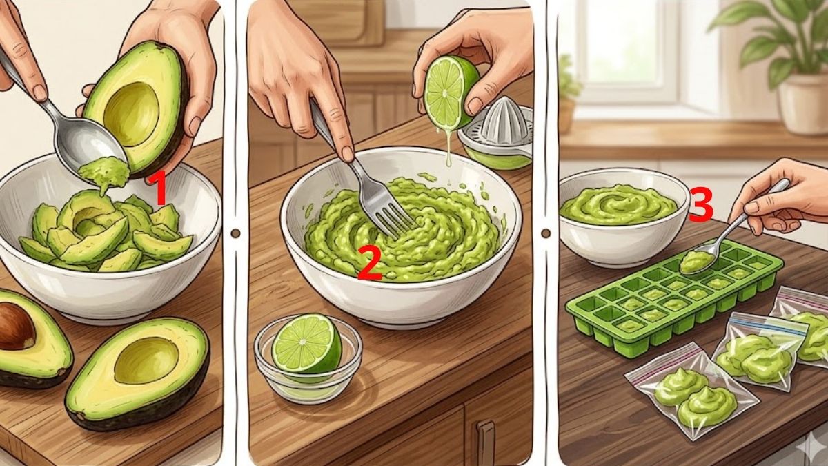 Cách bảo quản bơ chín trong ngăn đá tủ lạnh