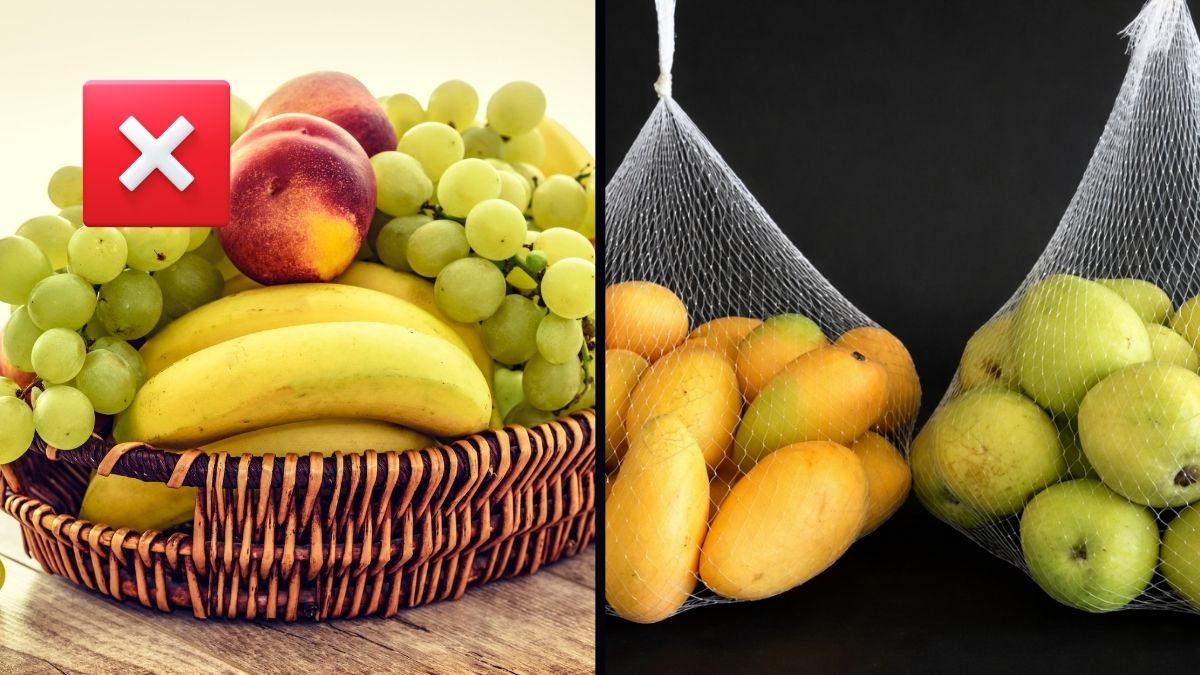 Cách bảo quản trái cây khi không có tủ lạnh