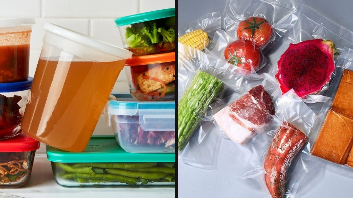 Cách bảo quản đồ ăn khi không có tủ lạnh bằng ngâm hộp kín