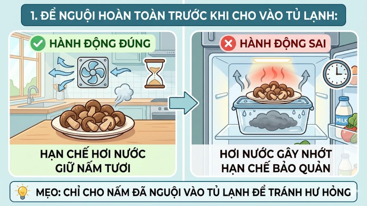 Cách bảo quản nem rán đã chiên trong ngăn đá tủ lạnh