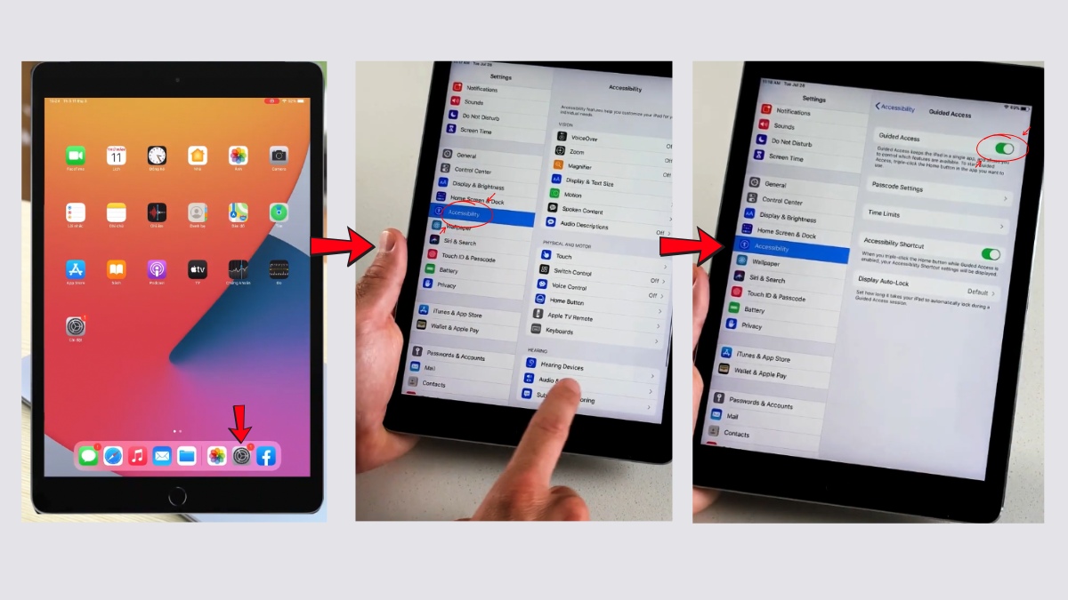 Cách khóa iPad chỉ sử dụng một ứng dụng bằng Guided Access