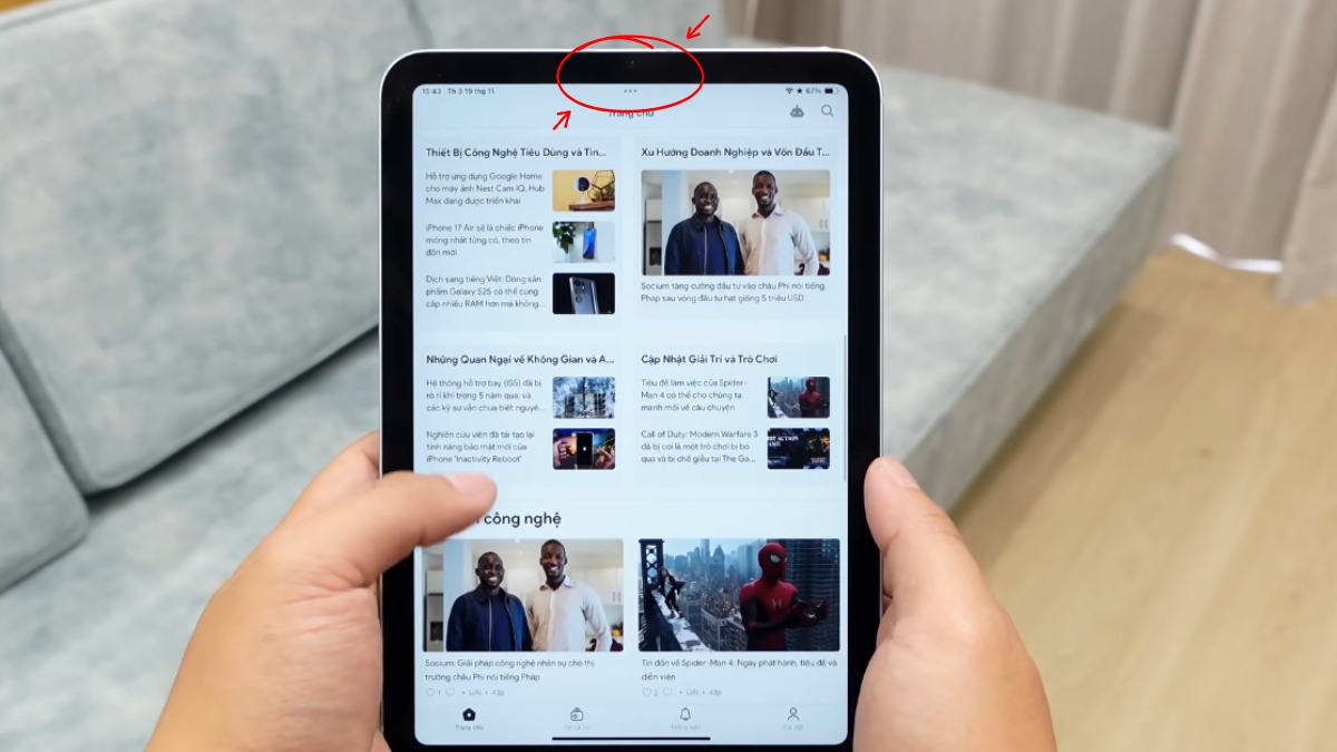Cách bật Khoảng cách màn hình trên iPad cho trẻ