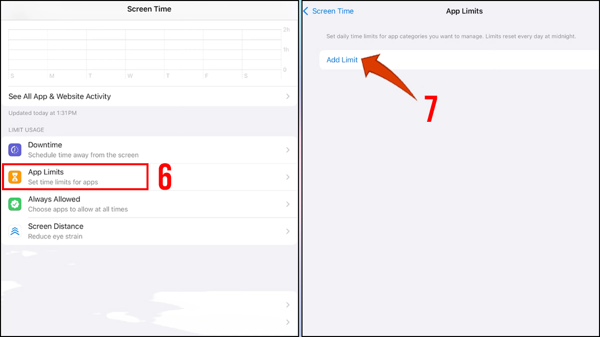 Cách cài mật khẩu ipad giới hạn bước 3