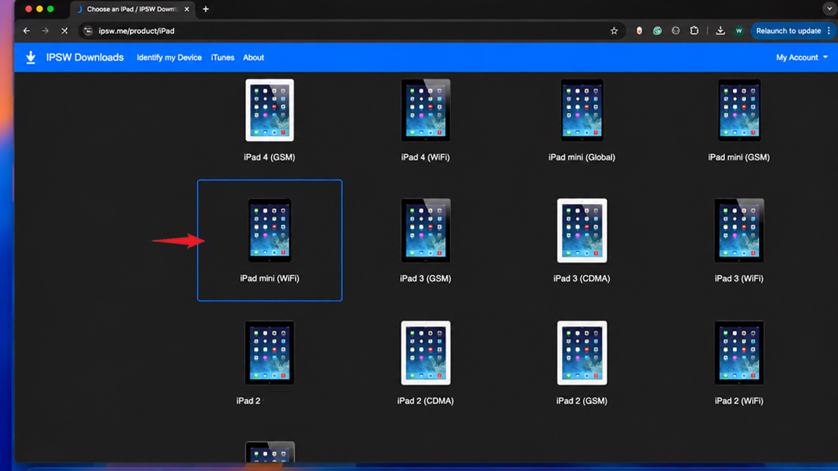 Cách cập nhật iPadOS trên iPad bằng máy tính