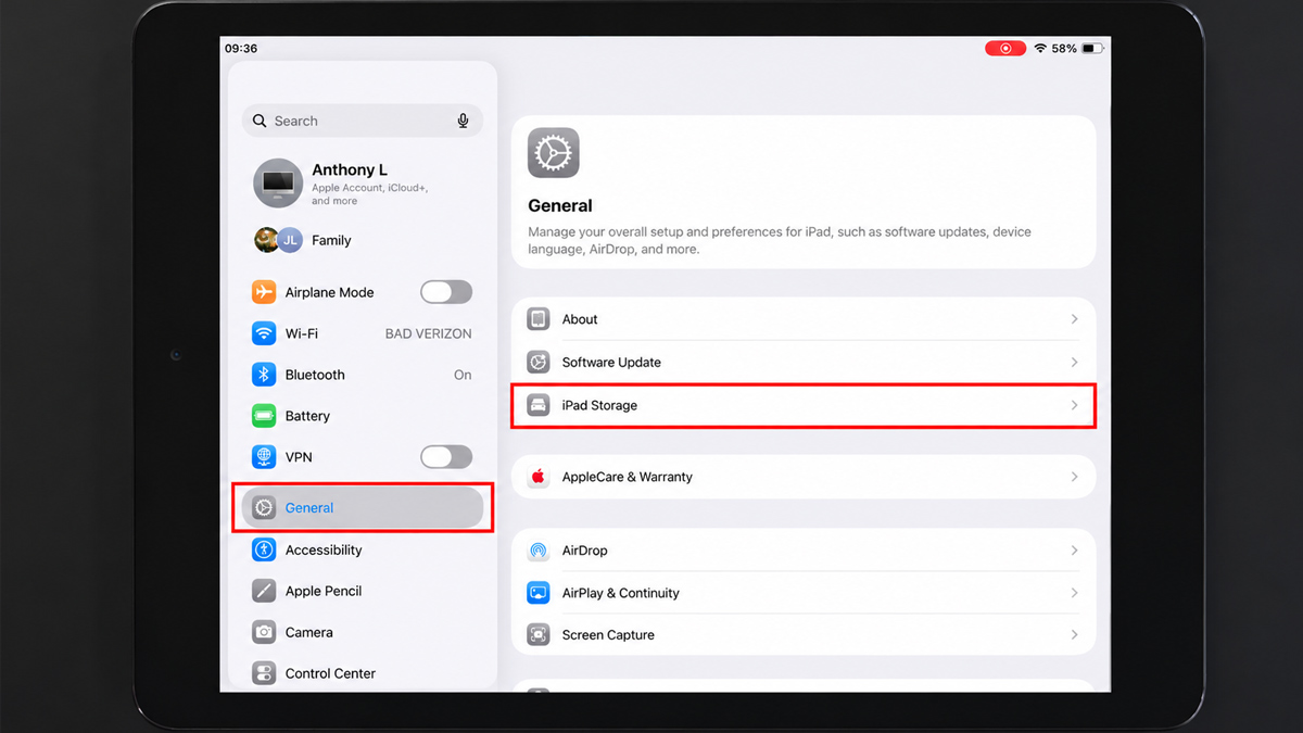 Cách xử lý khi iPad không cập nhật được