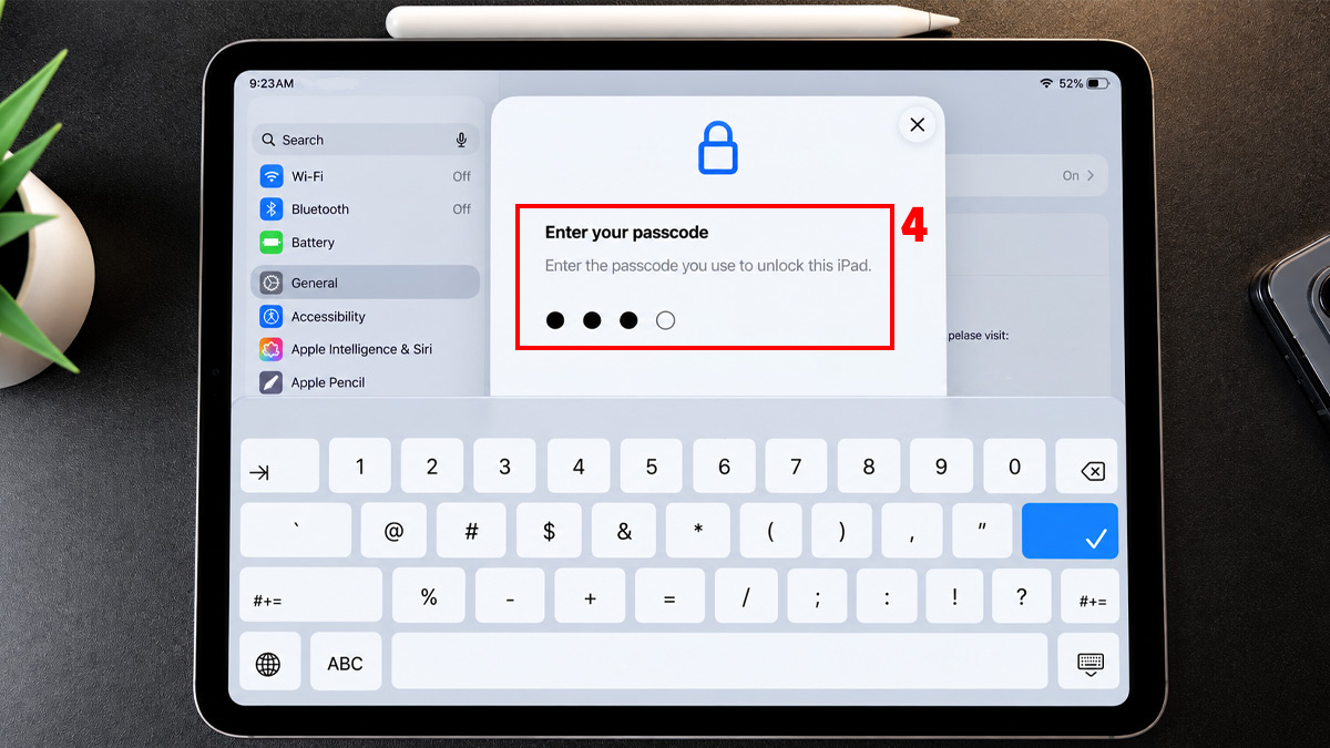 Cách cập nhật iPadOS trên iPad bằng Wi-Fi