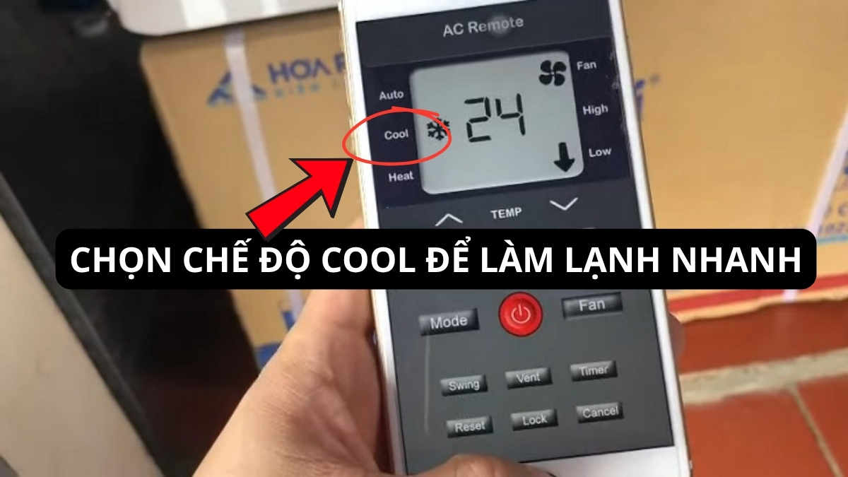Các cách chỉnh điều hòa Funiki mát nhất