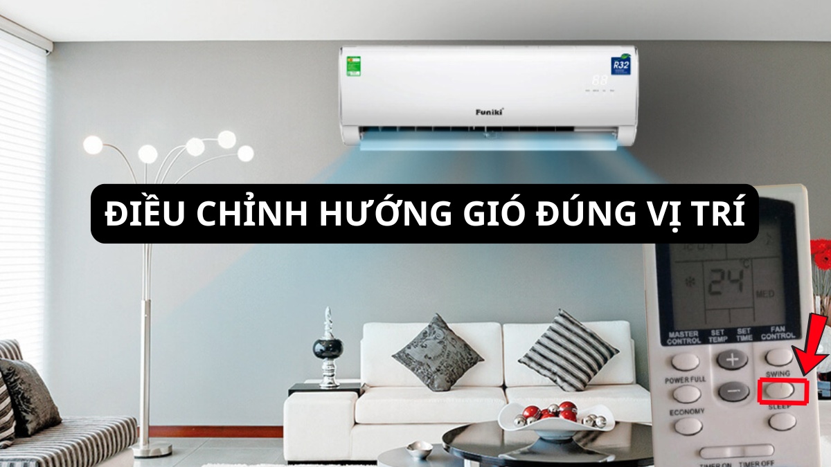 Các cách chỉnh điều hòa Funiki mát nhất