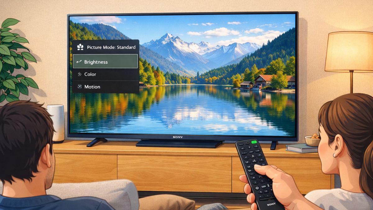 Có nên dùng chế độ màu tiêu chuẩn của TV?