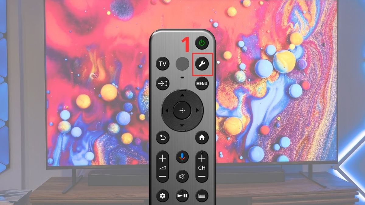 Cách chỉnh màu hình ảnh Google TV Sony trong cài đặt bước 1