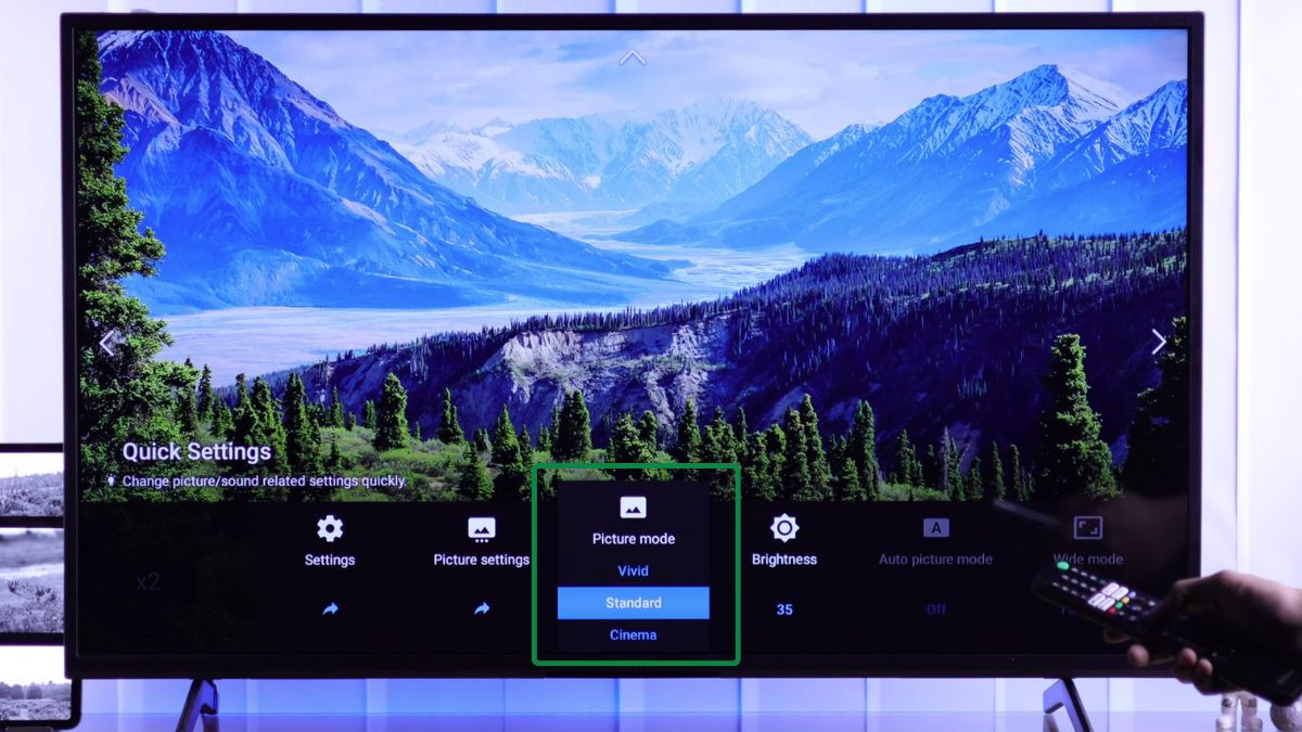 Cách chỉnh màu Tivi Sony chuẩn theo chế độ ảnh