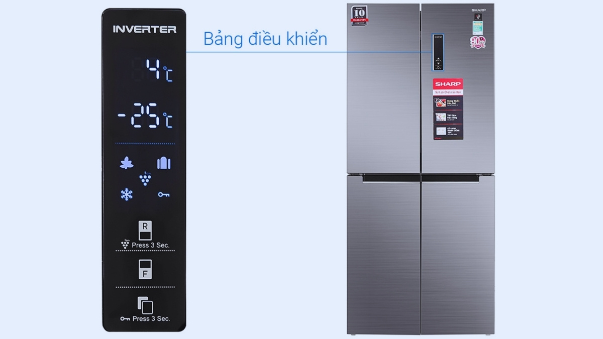 Cách kiểm tra nhiệt độ tủ lạnh Sharp chính xác tại nhà