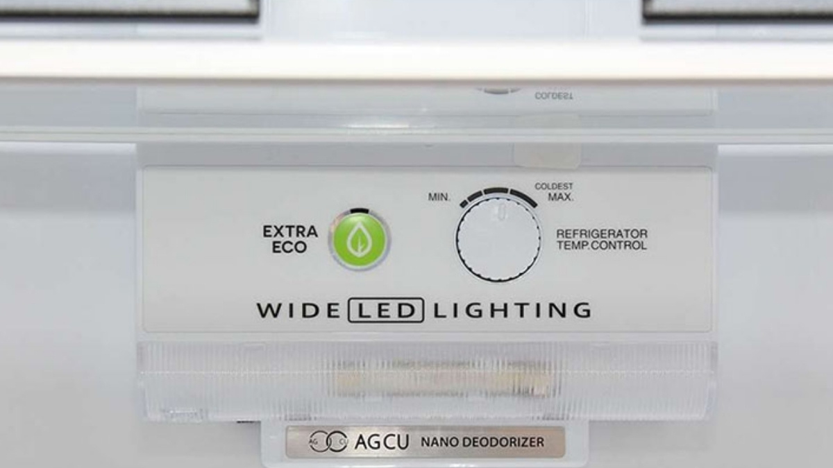 Cách chỉnh nhiệt độ tủ lạnh Sharp với loại có 1 nút điều chỉnh