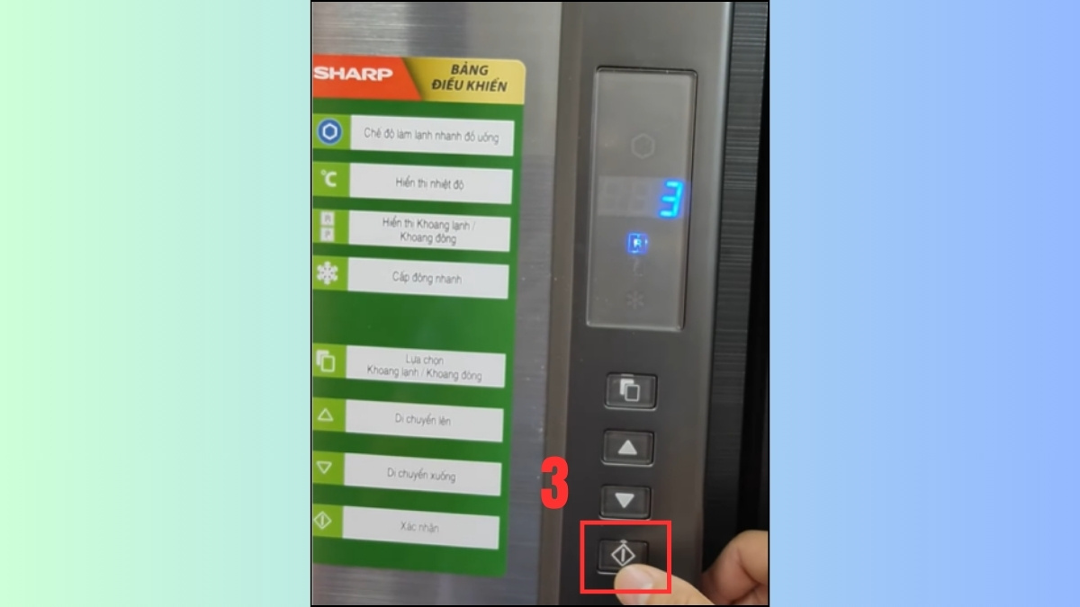 Cách chỉnh nhiệt độ tủ lạnh Sharp 4 cánh và tủ lạnh Inverter