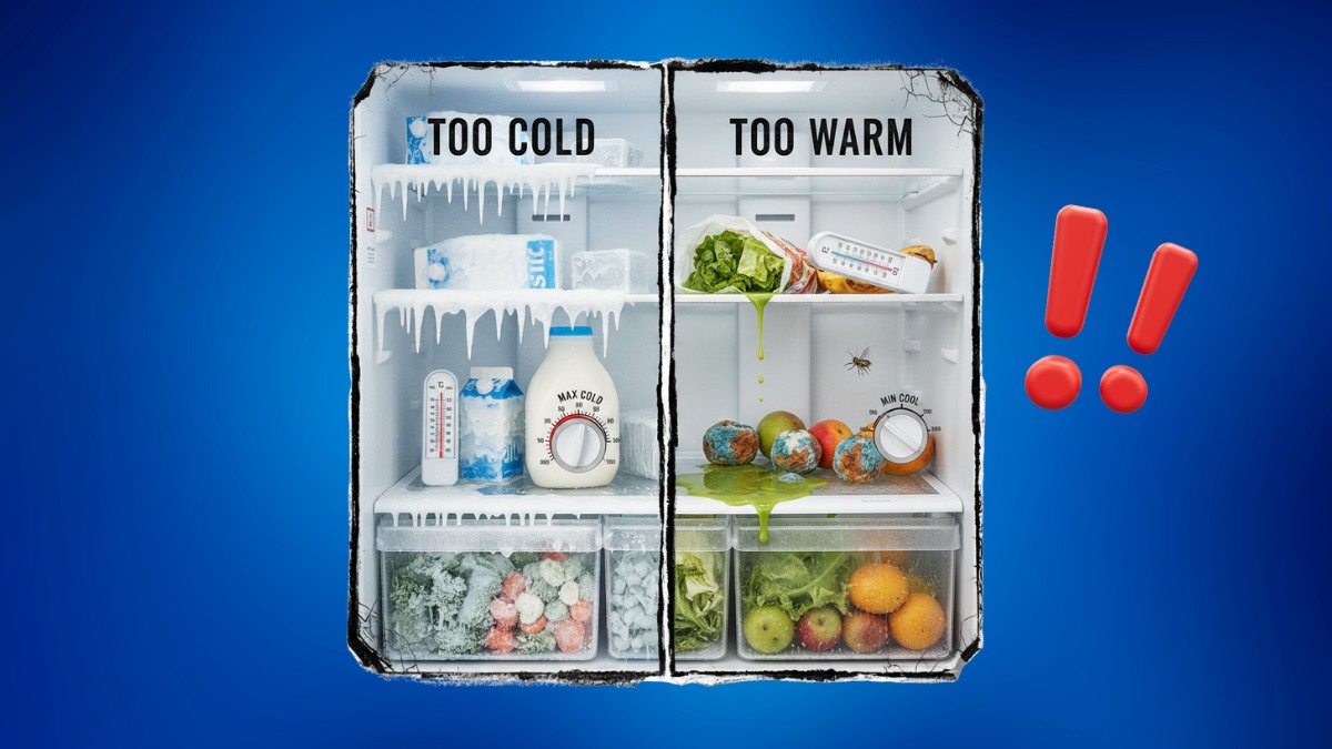 Những sai lầm thường gặp khi chỉnh nhiệt độ tủ lạnh