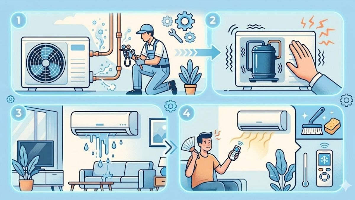 Khi nào cần gọi kỹ thuật sửa máy lạnh không lạnh?