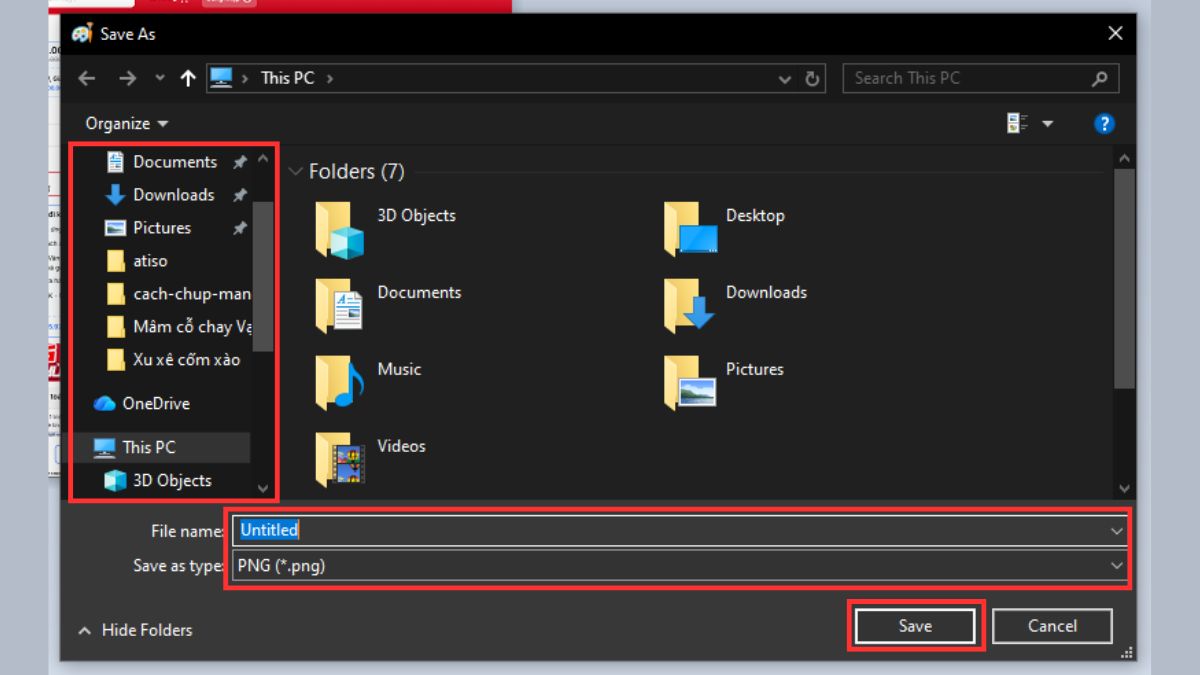 Chụp màn hình Win 11 bằng phím Print Screen
