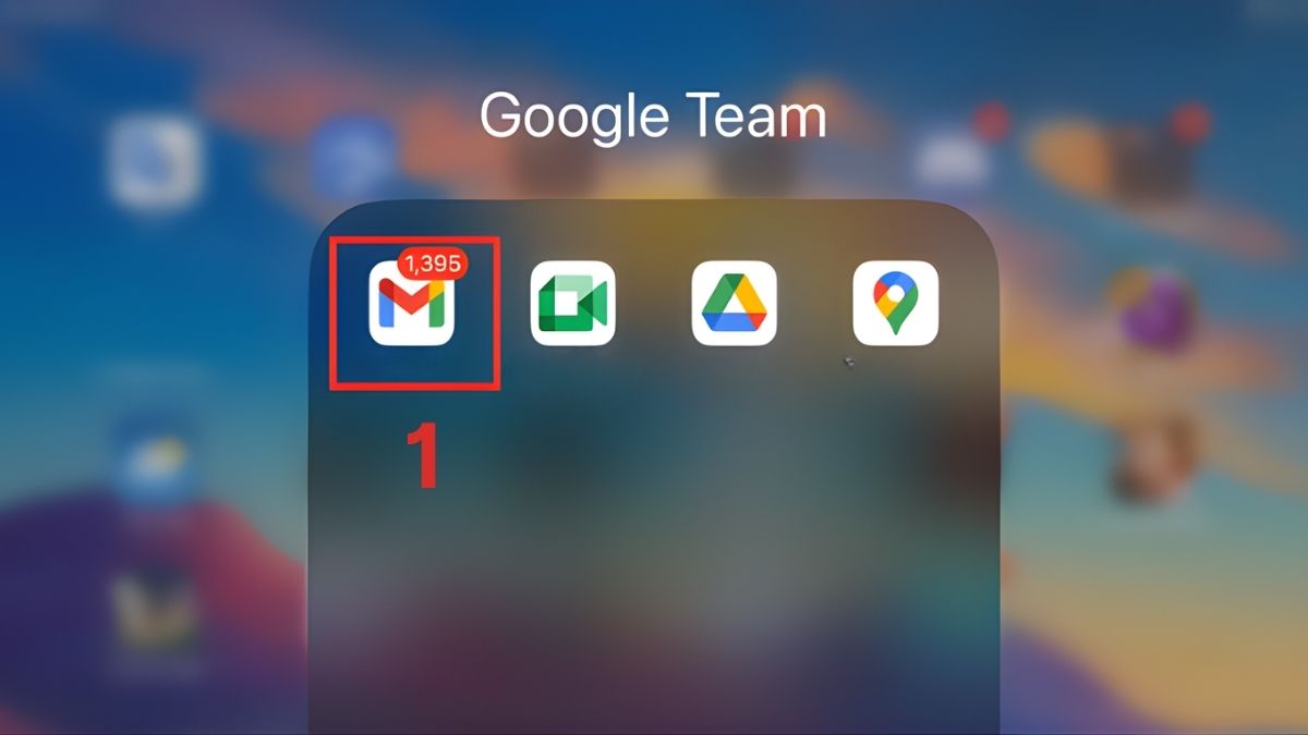 Cách đăng xuất Gmail trên iPad bằng cách xóa tài khoản Google bước 1