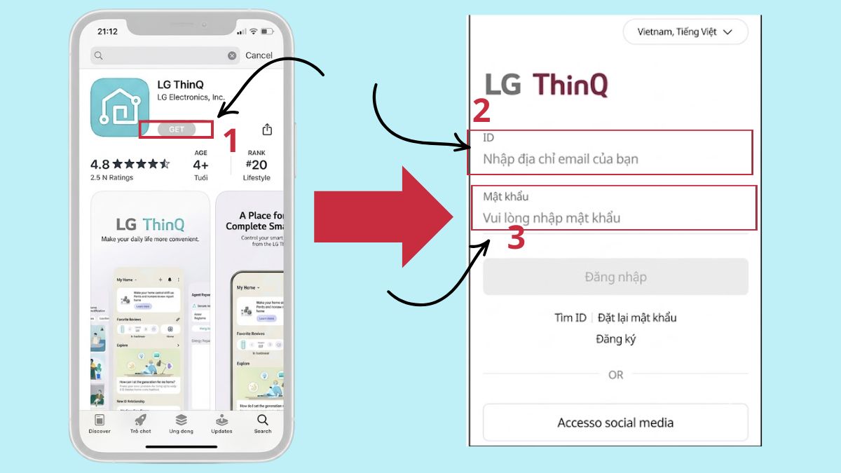 Các cách điều khiển điều hòa bằng điện thoại iPhone: App