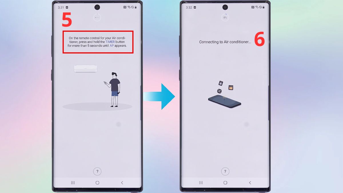 Cách điều khiển điều hòa bằng điện thoại Samsung qua SmartThings