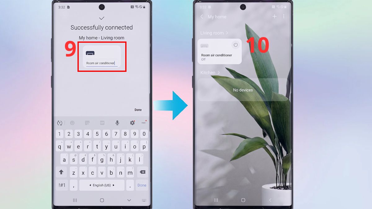 Cách điều khiển điều hòa bằng điện thoại Samsung qua SmartThings
