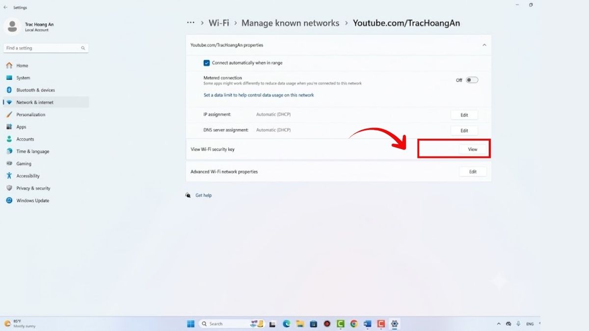 Cách xem mật khẩu wifi đã lưu trên máy tính