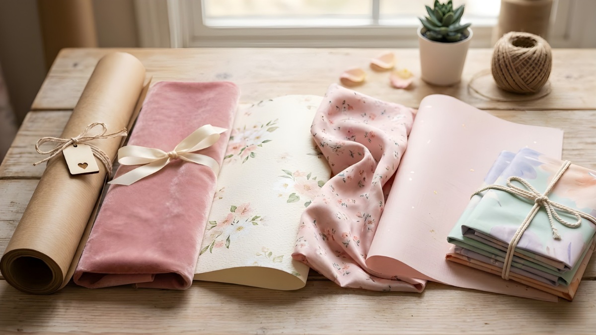 Giấy gói quà phù hợp dịp 8/3 