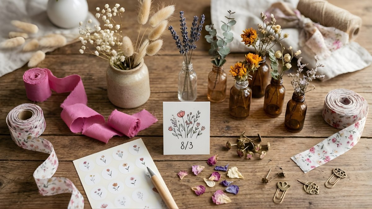 Phụ kiện trang trí tạo điểm nhấn ngày 8/3