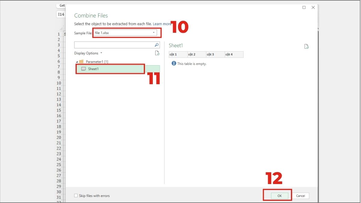 Cách gộp nhiều file Excel thành 1 file bằng Power Query