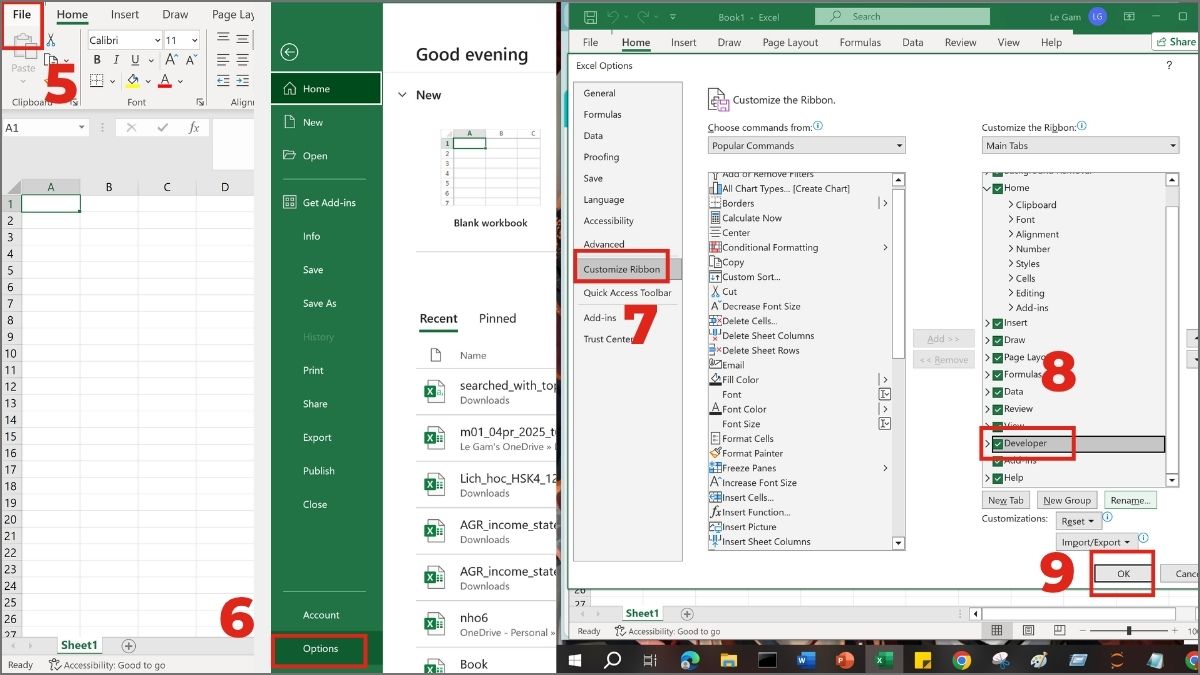 Cách gộp nhiều file Excel thành 1 file bằng VBA/Macro