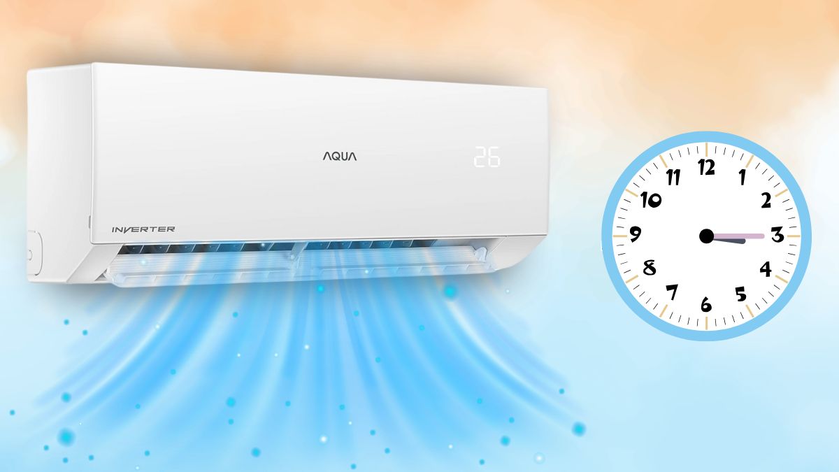 Chế độ hẹn giờ máy lạnh Aqua là gì?