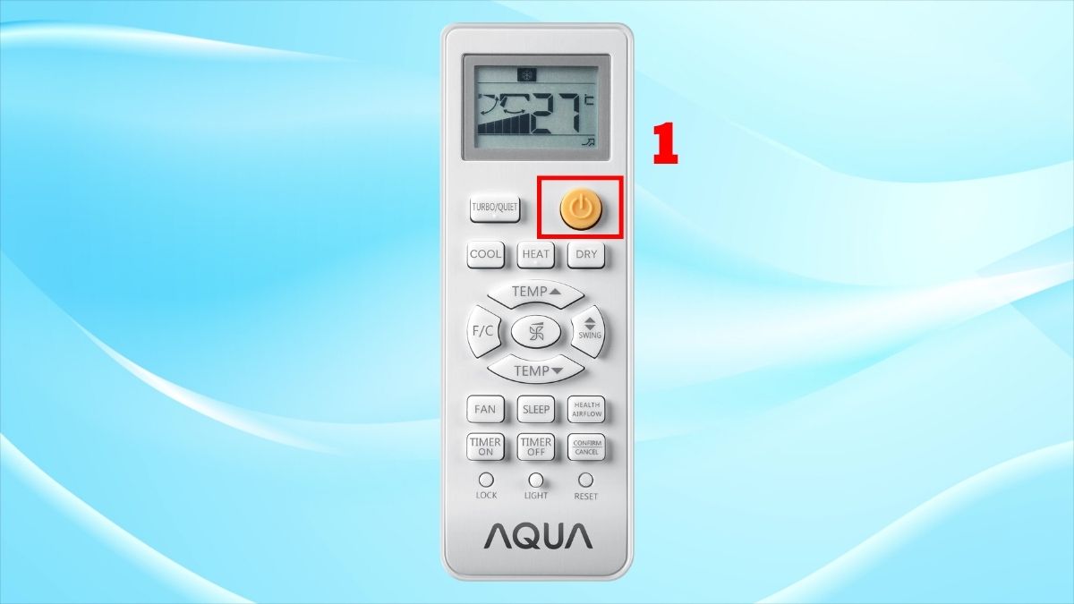 Hướng dẫn hẹn giờ máy lạnh Aqua theo từng dòng remote