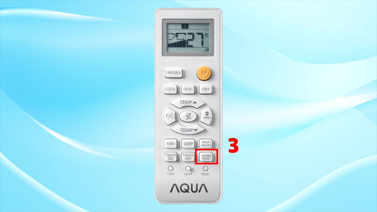 Hướng dẫn hẹn giờ máy lạnh Aqua theo từng dòng remote