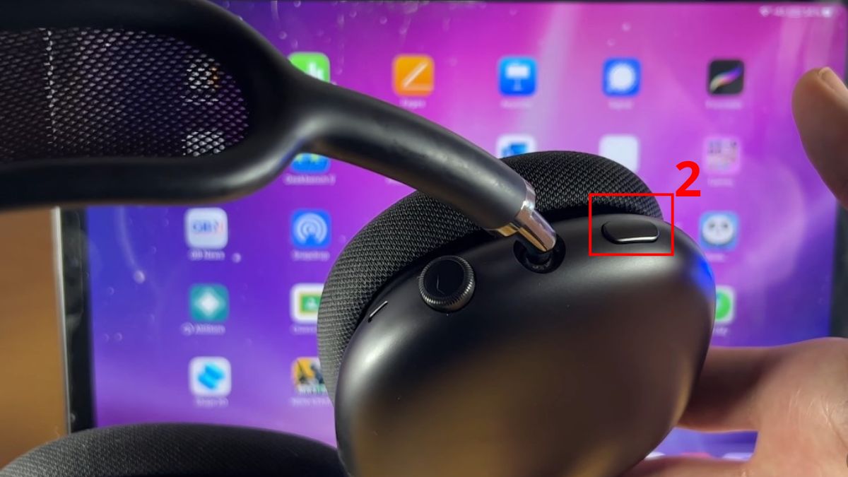Cách kết nối AirPods Max với iPad bước 2