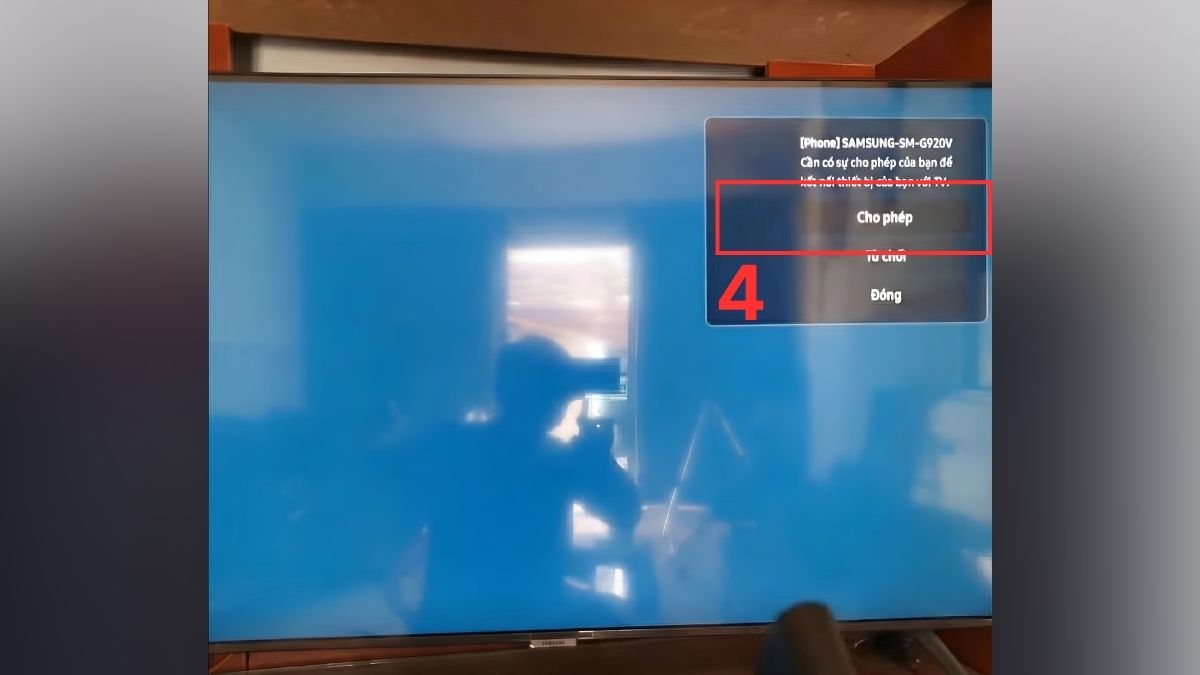 Cách kết nối điện thoại Android với tivi Samsung qua WiFi