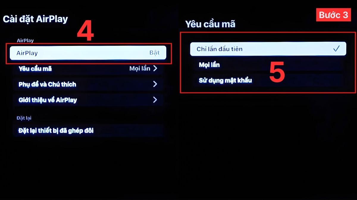Cách kết nối điện thoại iPhone với tivi Samsung qua WiFi