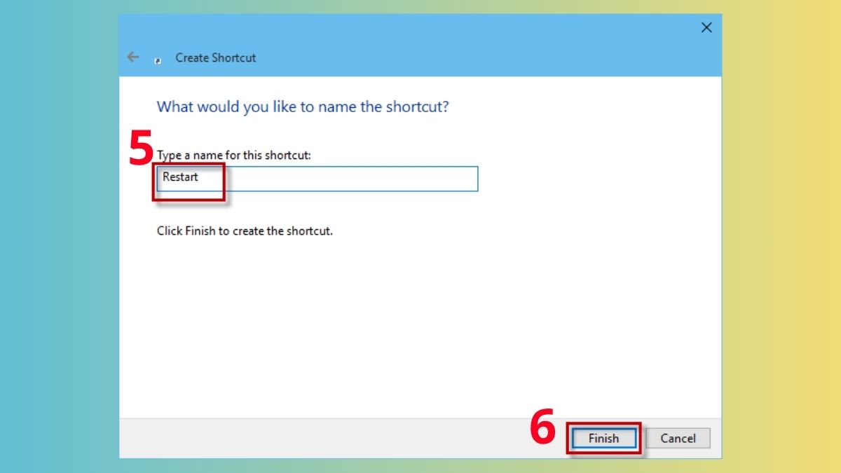 Cách khởi động lại máy tính Windows bình thường
