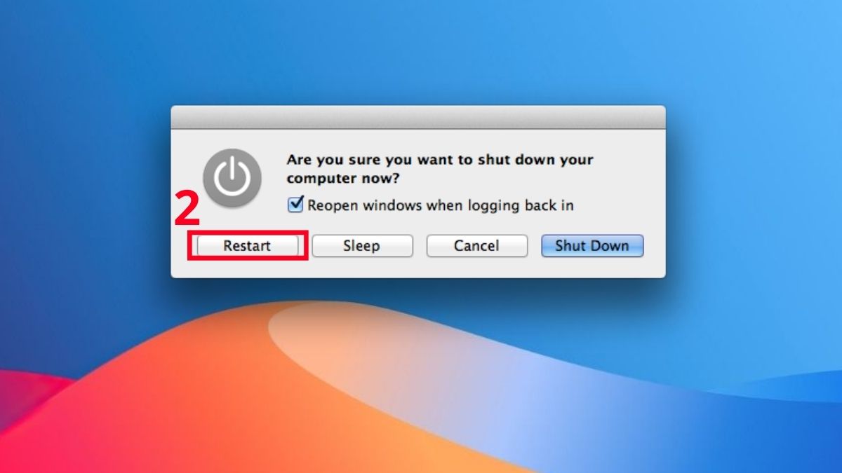 Cách khởi động lại máy tính Windows bình thường