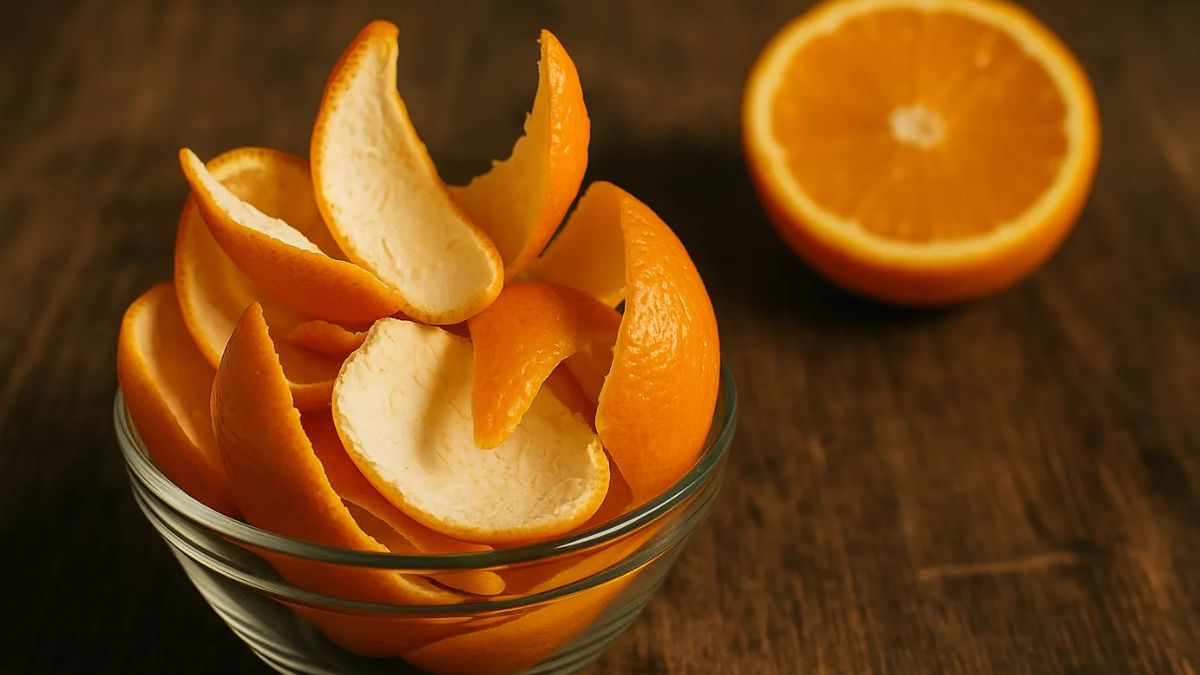 Cách khử mùi hôi tủ lạnh bằng vỏ cam, quýt, bưởi