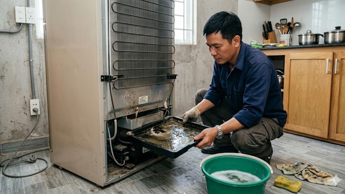 Cách khử mùi tủ lạnh lâu ngày không dùng có mùi nặng