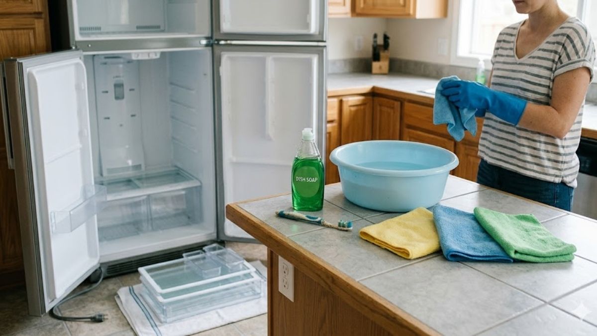 Chuẩn bị trước khi khử mùi tủ lạnh lâu ngày không dùng