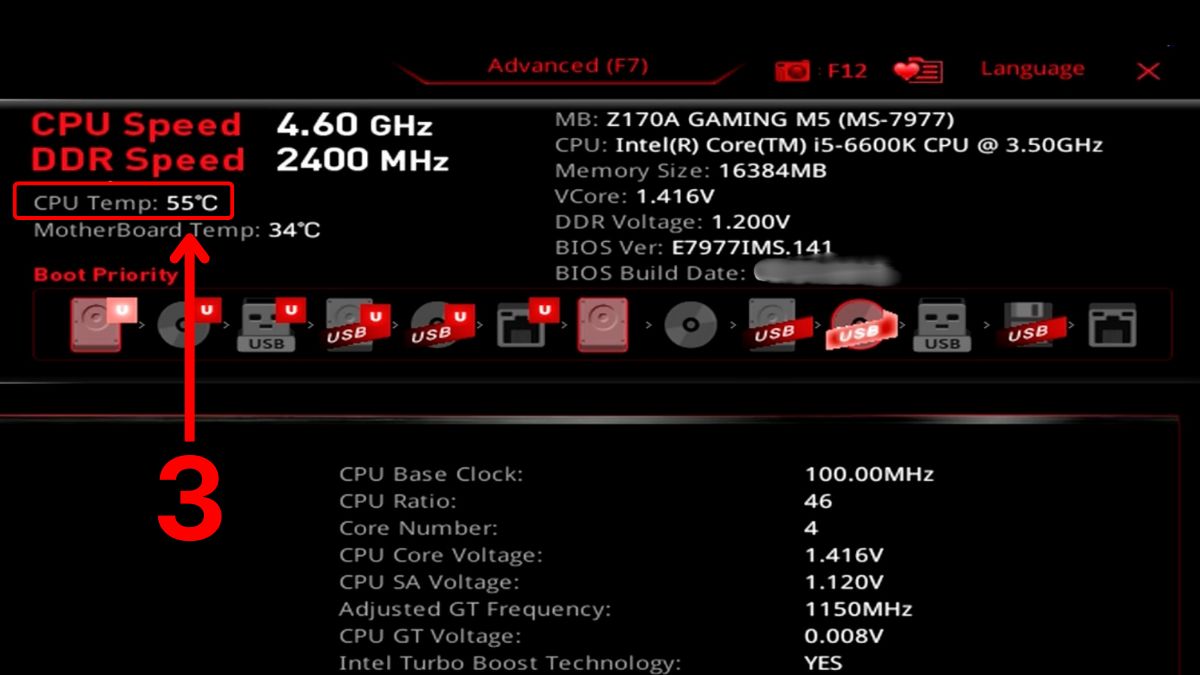 Cách kiểm tra CPU còn sống hay chết: Kiểm tra nhiệt độ và điện áp bước 3