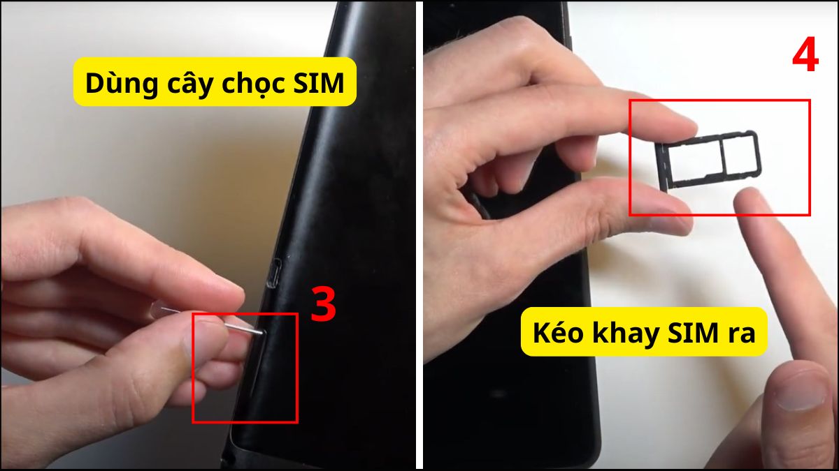 Hướng dẫn cách lắp SIM vào máy tính bảng Huawei  bước 2