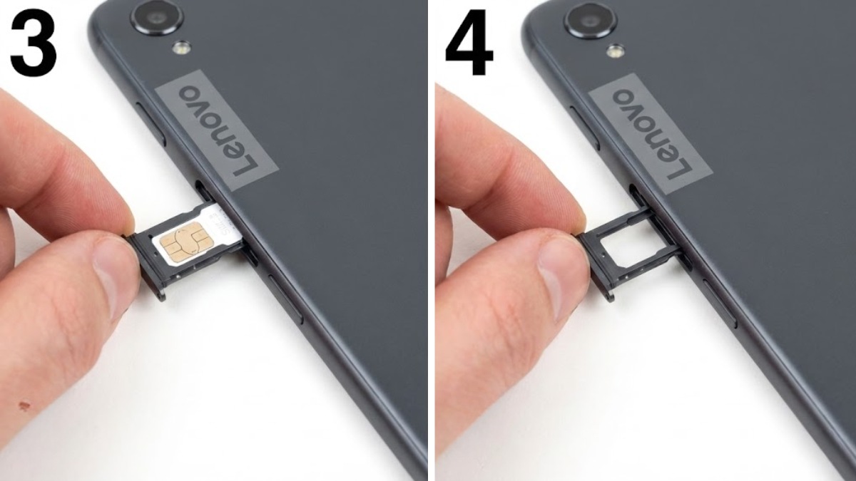Cách tháo SIM khỏi máy tính bảng Lenovo an toàn