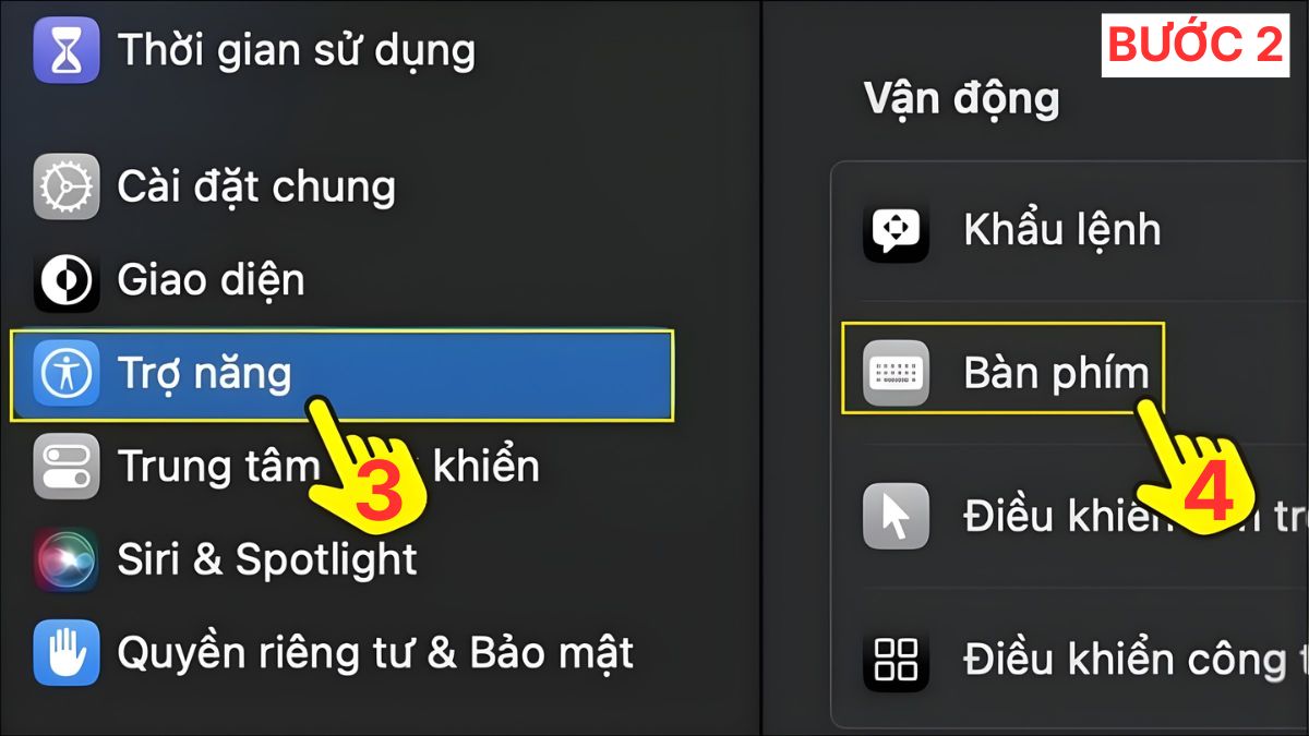 Cách  mở bàn phím ảo trong Settings