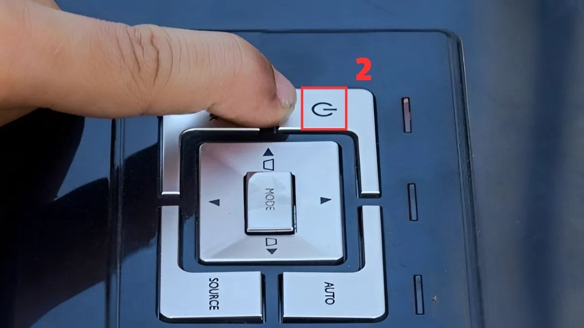 Cách mở máy chiếu của ViewSonic