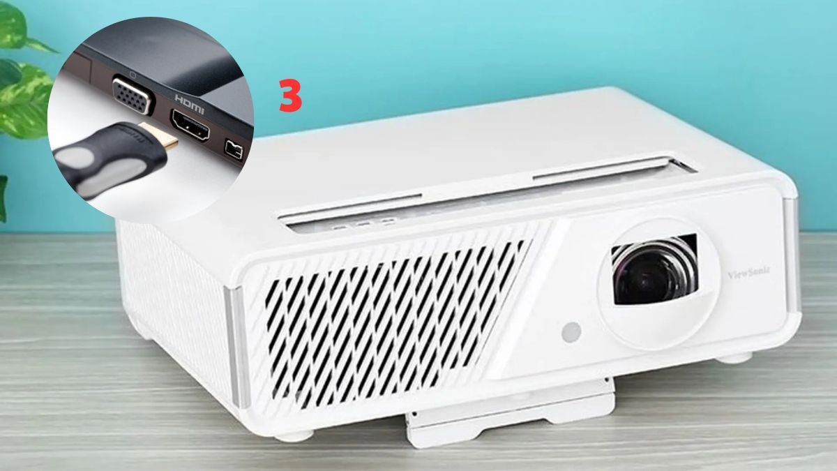 Cách mở máy chiếu của ViewSonic