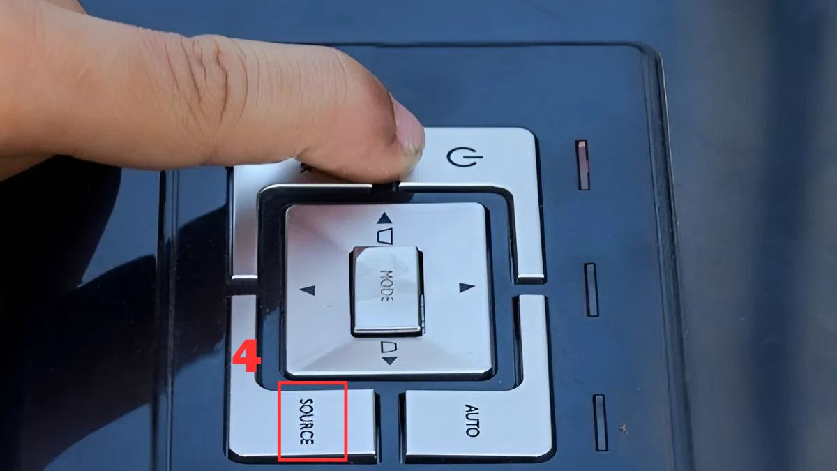 Cách mở máy chiếu của ViewSonic